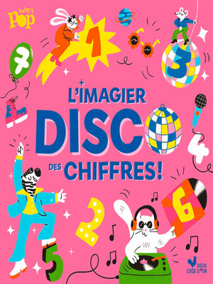 cover image of Mon imagier disco des chiffres